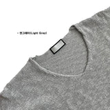 SKローレンVネックニット / SK Lauren V-neck Knitwear (4 colors)