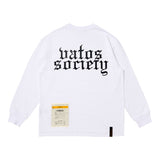 オールドレターオーバーサイズド長袖Tシャツ