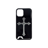 [MADE] cross card hard phone case (glossy black)