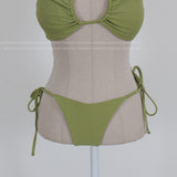 Green bikini
