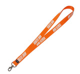 Basic logo lenyard - Orange (4622103806070)