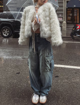 (UNISEX) ハミングウォッシングカーゴジーパン