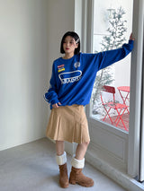 スポーティラインスウェットシャツ/Sporty Line Sweatshirt (2color)