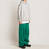 ワイドフィットワンタックパンツ/DAMP WIDE FIT ONE TUCK PANTS_GREEN