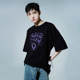 HOLYNUMBER7 X DKZ セヒョンレタリングブラックTシャツ