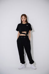 スクエア バックル ショート スリーブ Tシャツ / TOP(9367) Square Buckle Short Sleeve T
