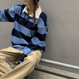 [Bellide made] Stripe Long Sleeve T-shirt