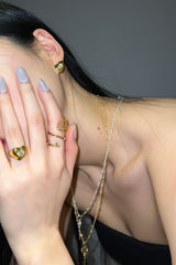 ホリデーハート010E / HOLIDAY HEARTS 010E (SILVER)