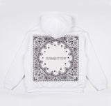 paisley HOODIE white (6574120140918)