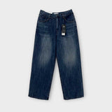ASCLO Fabric One Tuck Wide Denim Pants (2color)
