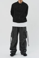 Rope Pigment Cargo Pants (2color)