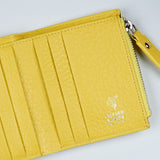 シンフォニーエンボジッパーウォレット/SYMPHONY EMBO ZIPPER WALLET-LEMON