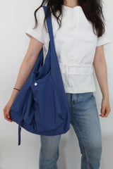 two pockets easy bag (blue)