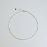 3mmパールネックレス/3mm pearl necklace