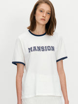 Mansion binding tee - Off white (6699401609334)