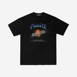 プラネットTシャツ / 'PLANÈTE' T-Shirt (White / Black)