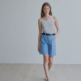 デーナストライプノースリーブ / Dana stripe sleeveless
