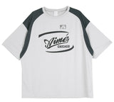 No.0272 mesh chicago coloring half T (3color)