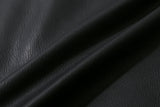 ヴィーガンレザーシングルジャケット / VEGAN LEATHER SINGLE JACKET_BLACK