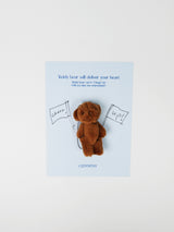 Cosymosy 'Cheer Up' Teddy bear Keyring Card - 5 Color