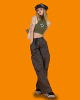 スカリーハイネックスリーブレス/skully highneck sleeveless