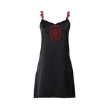 ローズスリップドレス / BLACK ROSE SLIP DRESS