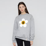 [UNISEX] TYL Big Flower Smile Logo Sweatshirt
