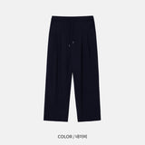 クリーングアイスタックバンディングワイドパンツ / LMN Cooling Ice Two Tuck Banding Wide Pants (4 colors)