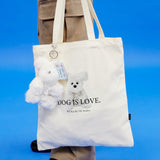 Dog is love Maltese toy ecobag