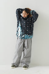 フリースパッディングジャンパー/BSR2223FWJK019 SMBR FLEECE PADDING JUMPER NAVY