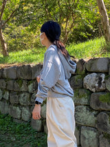 ロビンベーシッククロップフーディ