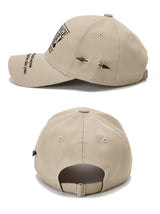 チェンジイズインアワーハンズキャンピングキャップ/CHANGE IS IN OUR HANDS CAMPAIGN CAP_BEIGE