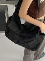 チュバットアメケージビッグポケットピグメントクロスバッグ / Tyubat Amecage Big Pocket Pigment Cross Bag