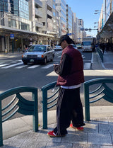 No.0547 3line sweat set ZIP-UP