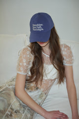NOSTALGIA baseball cap_navy