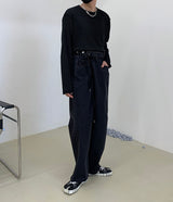 ベルベット ニット Tシャツ / DA Velvet Knit T-shirt (2 colors)