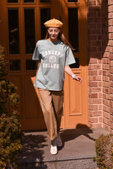 クラシックビッグロゴクルーネックミントユニセックスTシャツ / Classic Big Logo Crew Neck Mint Unisex T-shirt