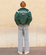バーシティスタジャン/RCH varsity stadium Jacket green