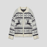 ウェルノルディックカラーニットジップアップ(3color)