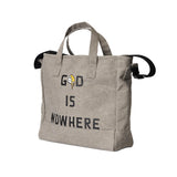 スラブバイオウォッシングキャンバスバッグ / SLUB BIO-WASHING CANVAS BAG-LIGHT GREY