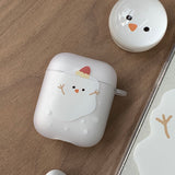 スノーマン_スノークリスマスAirPodsケース_マット