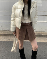 Leather short padding (4colors)