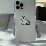 One Rabbit - Pixel Rabbit Phone Case