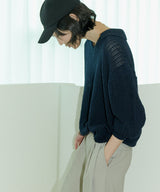 SALON DE SEOUL LOGO EMBROIDERY CAP W - BLACK (6689403240566)