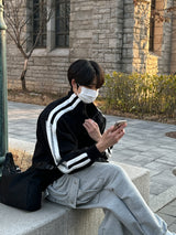 スルイカーゴポケットスウェットパンツ / Slui Cargo Pocket Sweat Pants (2 colors)