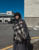 [WOOL 50%] [MADE] wool maxi trench mac coat