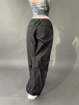 グロッシーピンタックパラシュートパンツ/[High quality] 868. Glossy pintuck para-suit pt (2color)