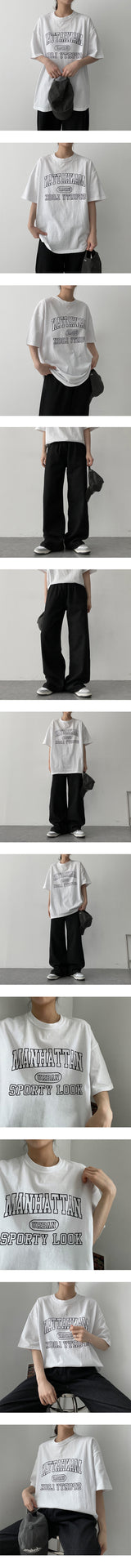 エニウェイショートスリーブTシャツ / Anyway, short-sleeved T-shirt