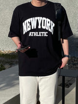 ニューヨークプリントTシャツ / [MADE]NEVERDOWHY NEWYORK PRINTING T-SHIRTS