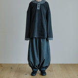 ユニセックスジョガーバルーンパンツ / unisex jogger balloon pants gray